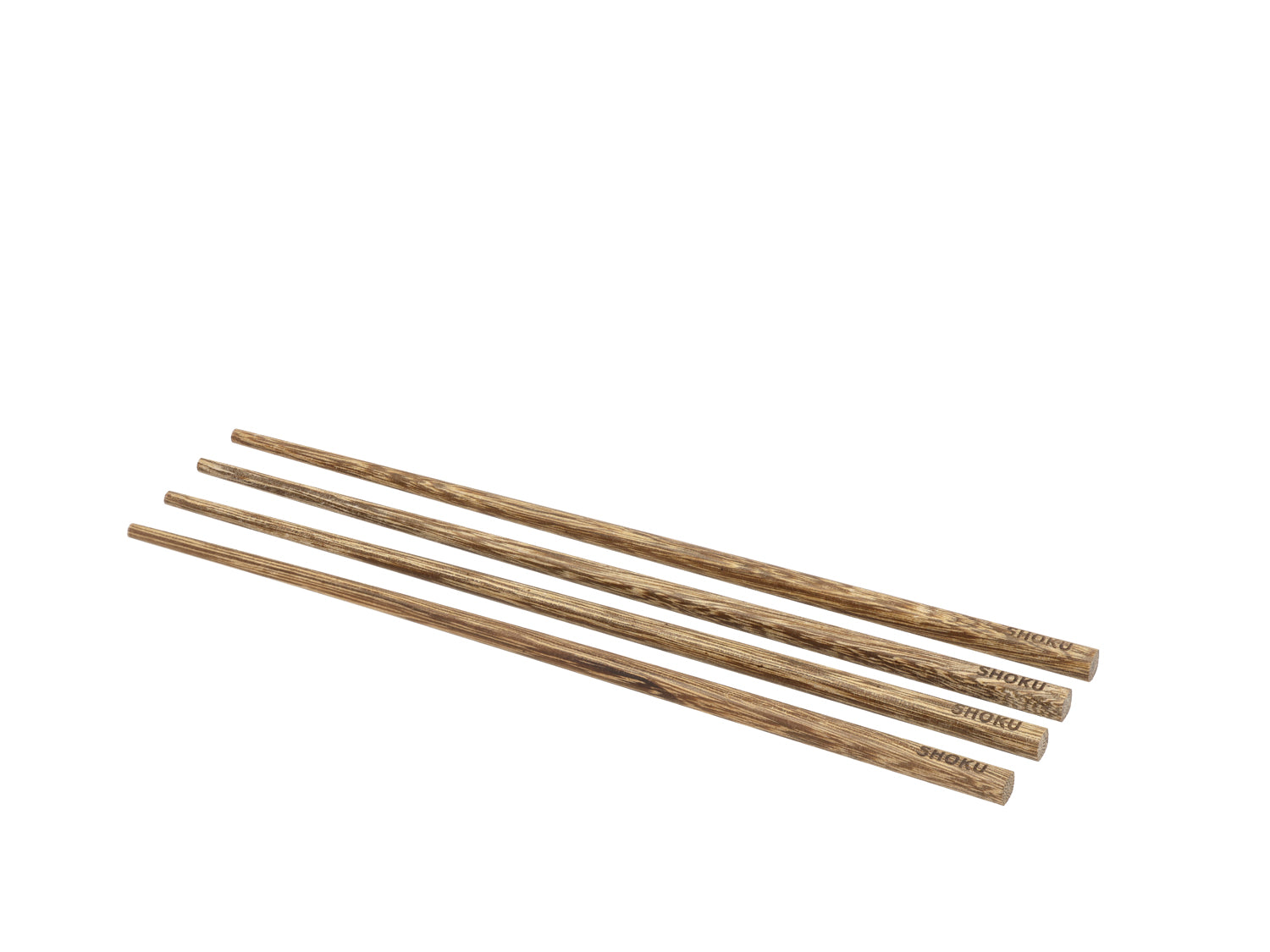 Baguettes chinoises Shoku en Bois de Wenge Bois foncé Villa Collection - Mathon - 2