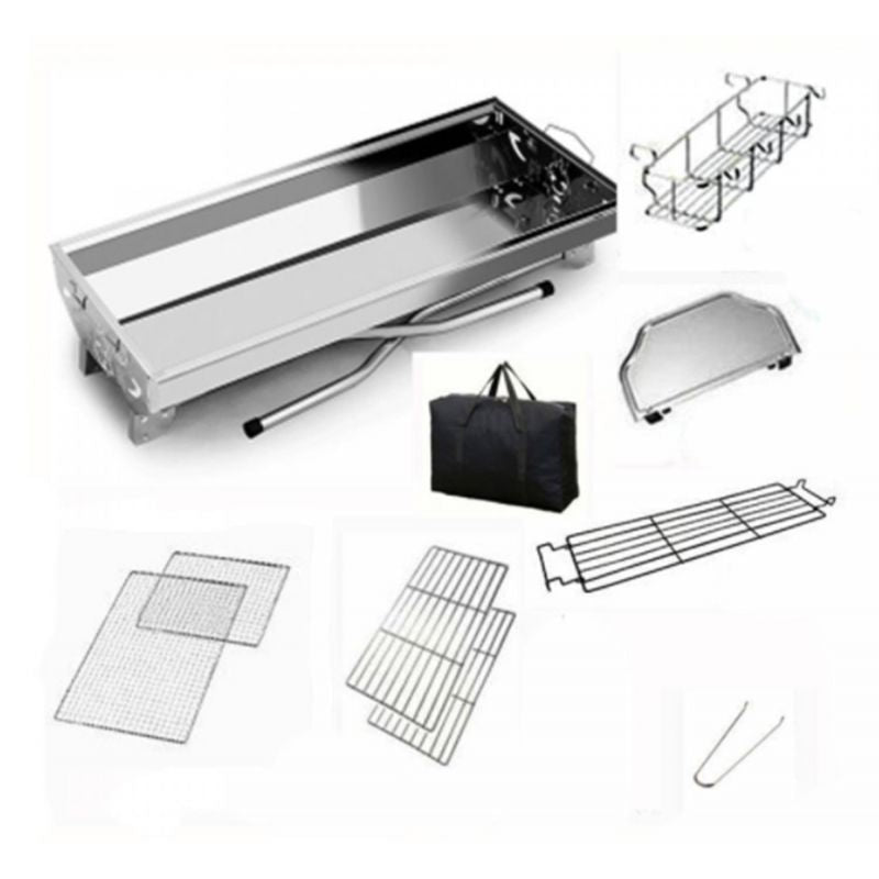 Barbecue grill en acier inoxydable Herzberg HG8112 Herzberg - Mathon - 5