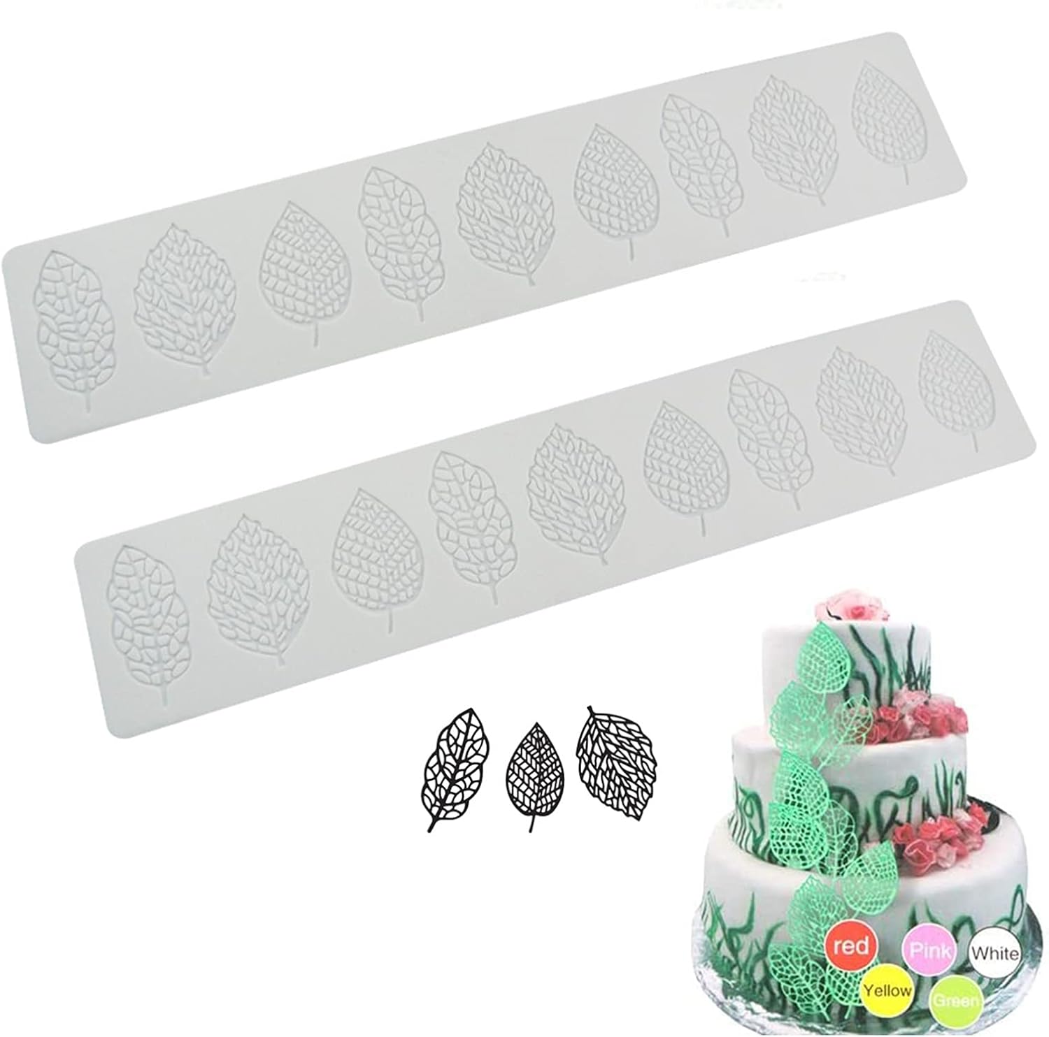 Moules à Fondant en Silicone pour Décoration de Gâteau Vendos85 - Mathon