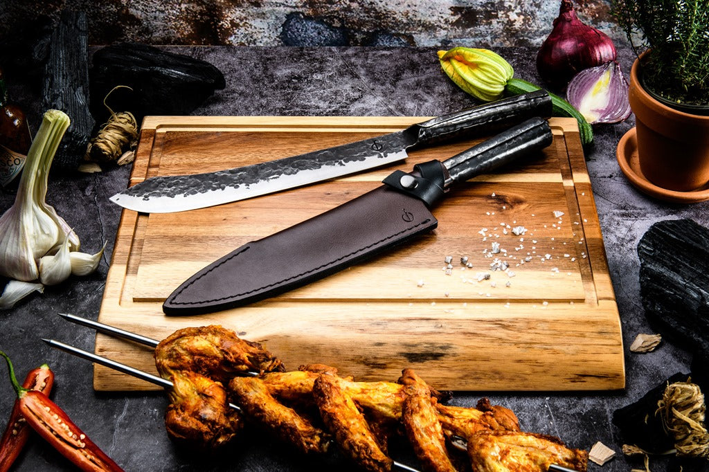 Couteau de Boucher en acier inoxydable, BRUTE, 25,5 cm Forged - Mathon - 2