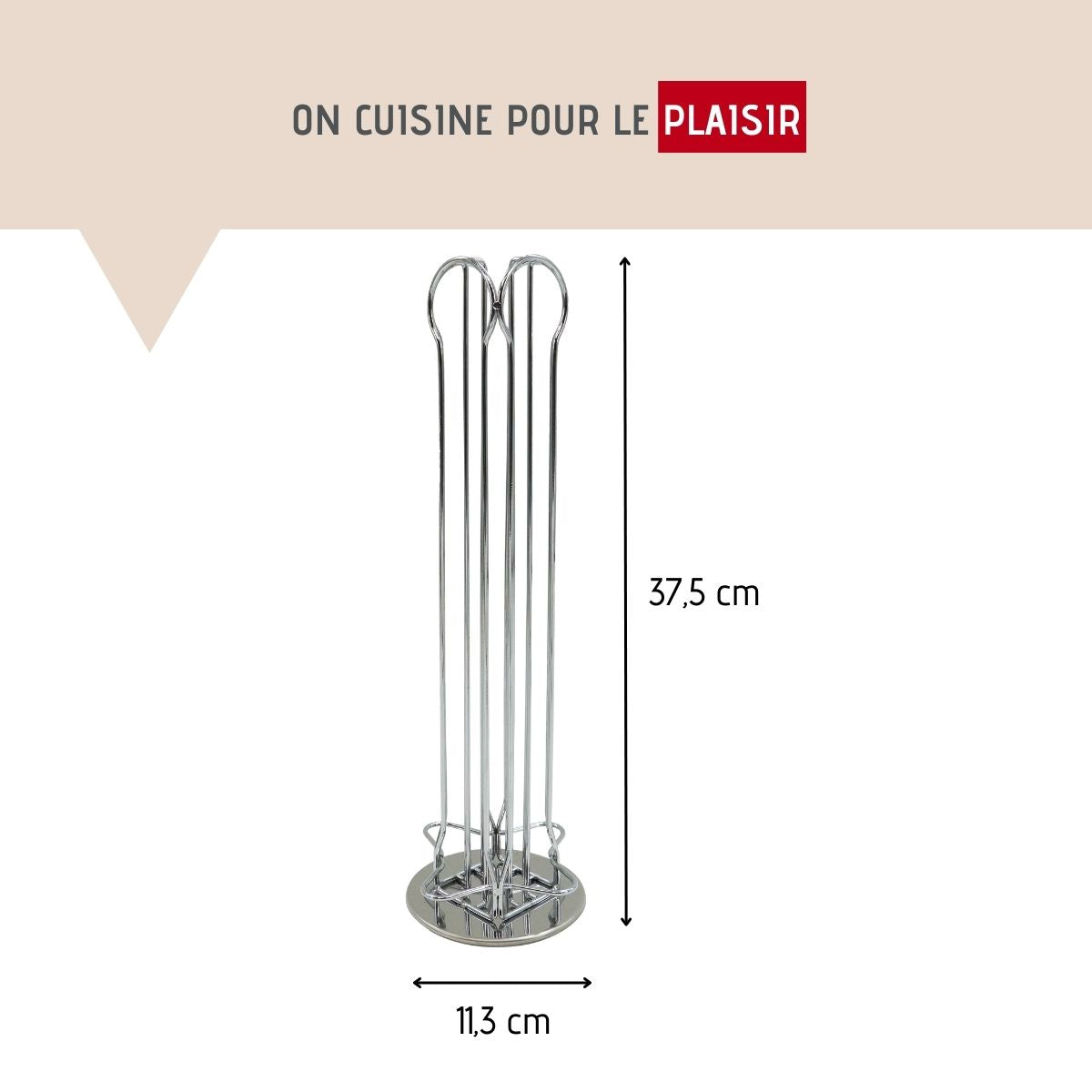 Porte capsule Nespresso rotatif  Petit Déjeuner Fackelmann - Mathon - 5