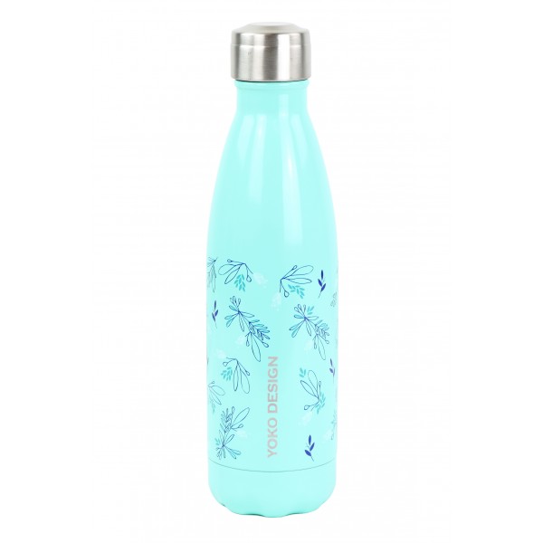 Bouteille isotherme 500 ml - Primavera Blue Yoko® Design - Mathon