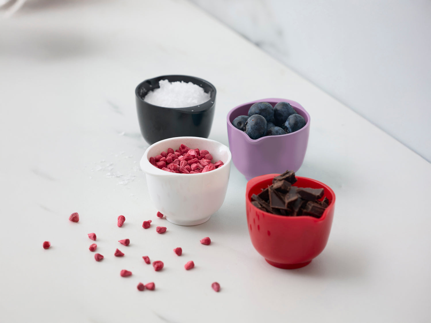 Mini-bol Margrethe en ABS Lavande Rosti - Mathon - 5