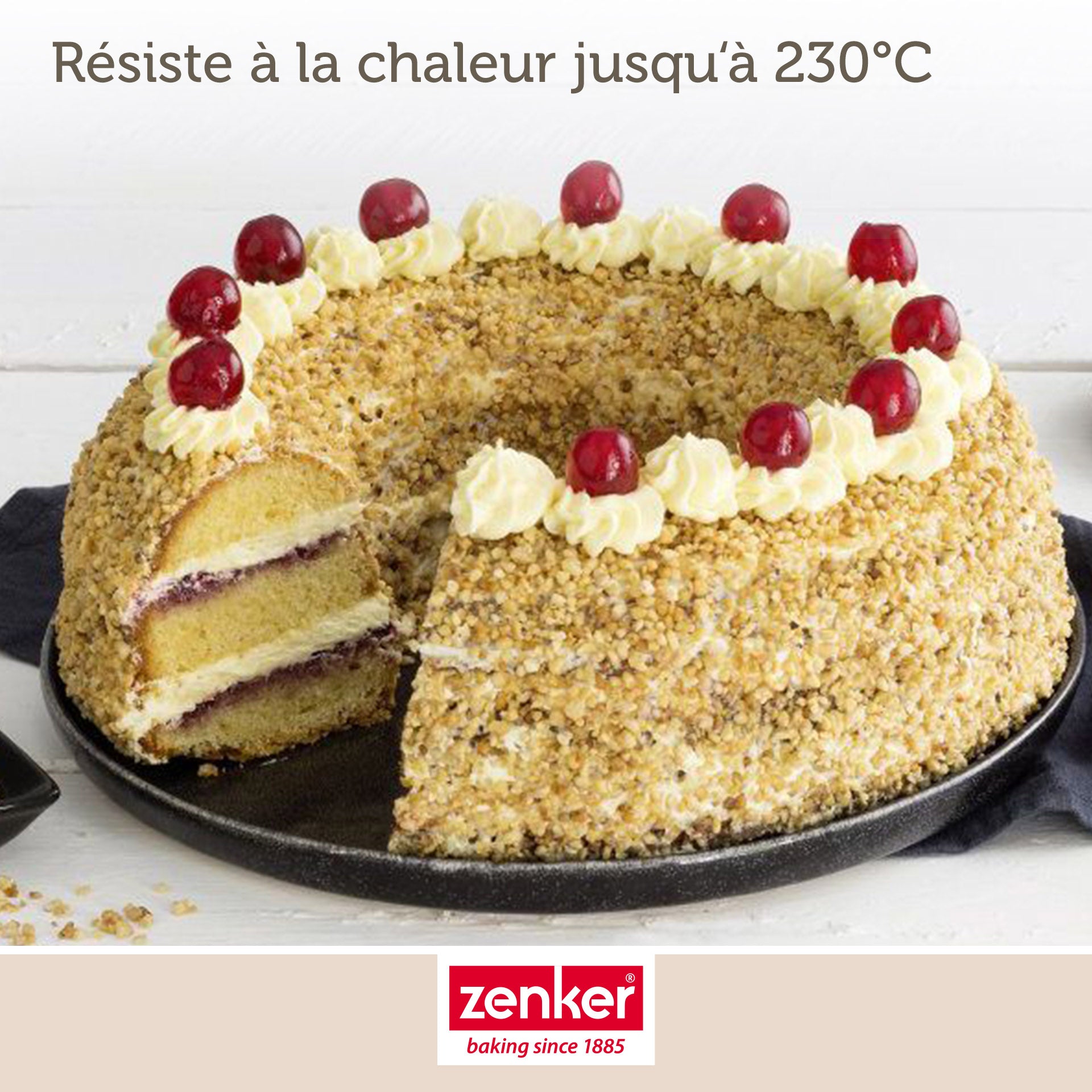 Ensemble de 2 Moules à savarin 28 cm Zenker Black Metallic Zenker - Mathon - 5