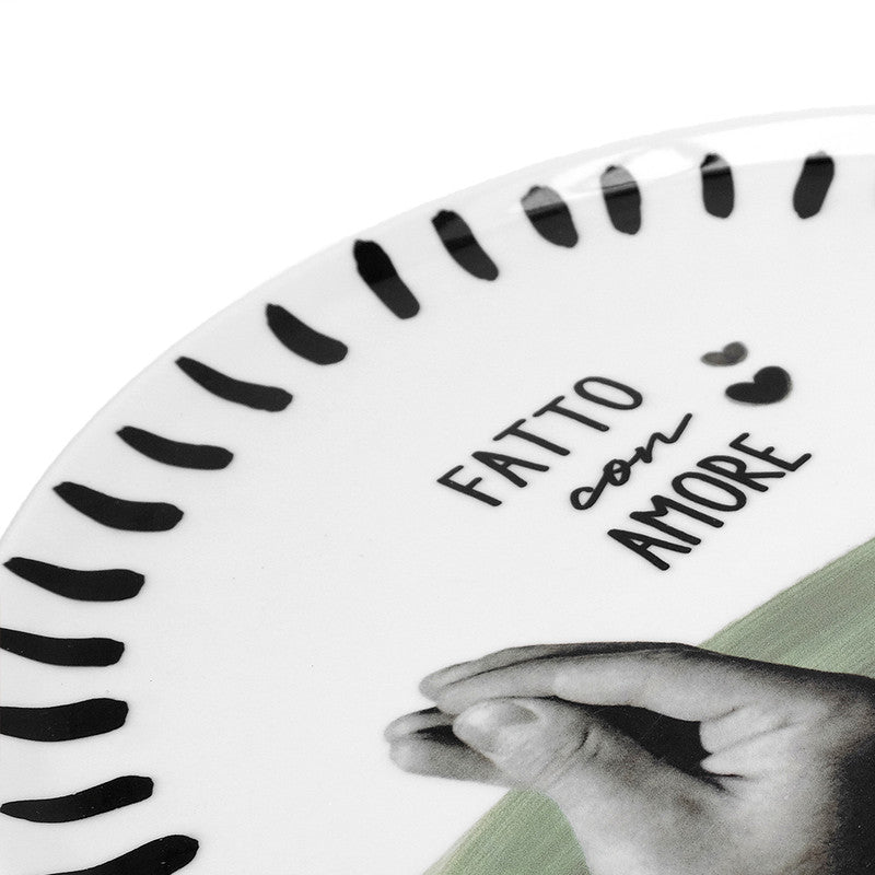 Assiette à pizza  Atina  Eucalyptus Ziipa - Mathon - 3