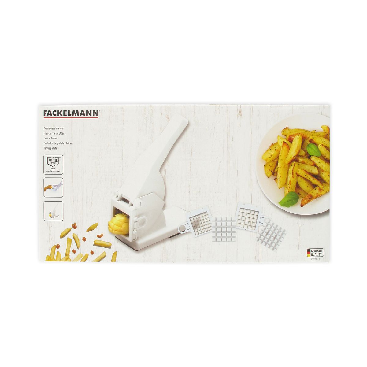 Coupe frite avec deux grilles de découpe  Handmade Tradition Fackelmann - Mathon - 5