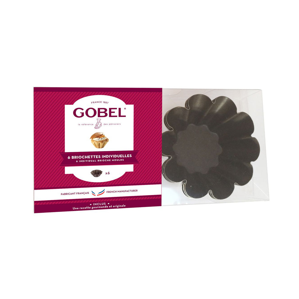 Boite de 6 briochettes Gobel - Mathon