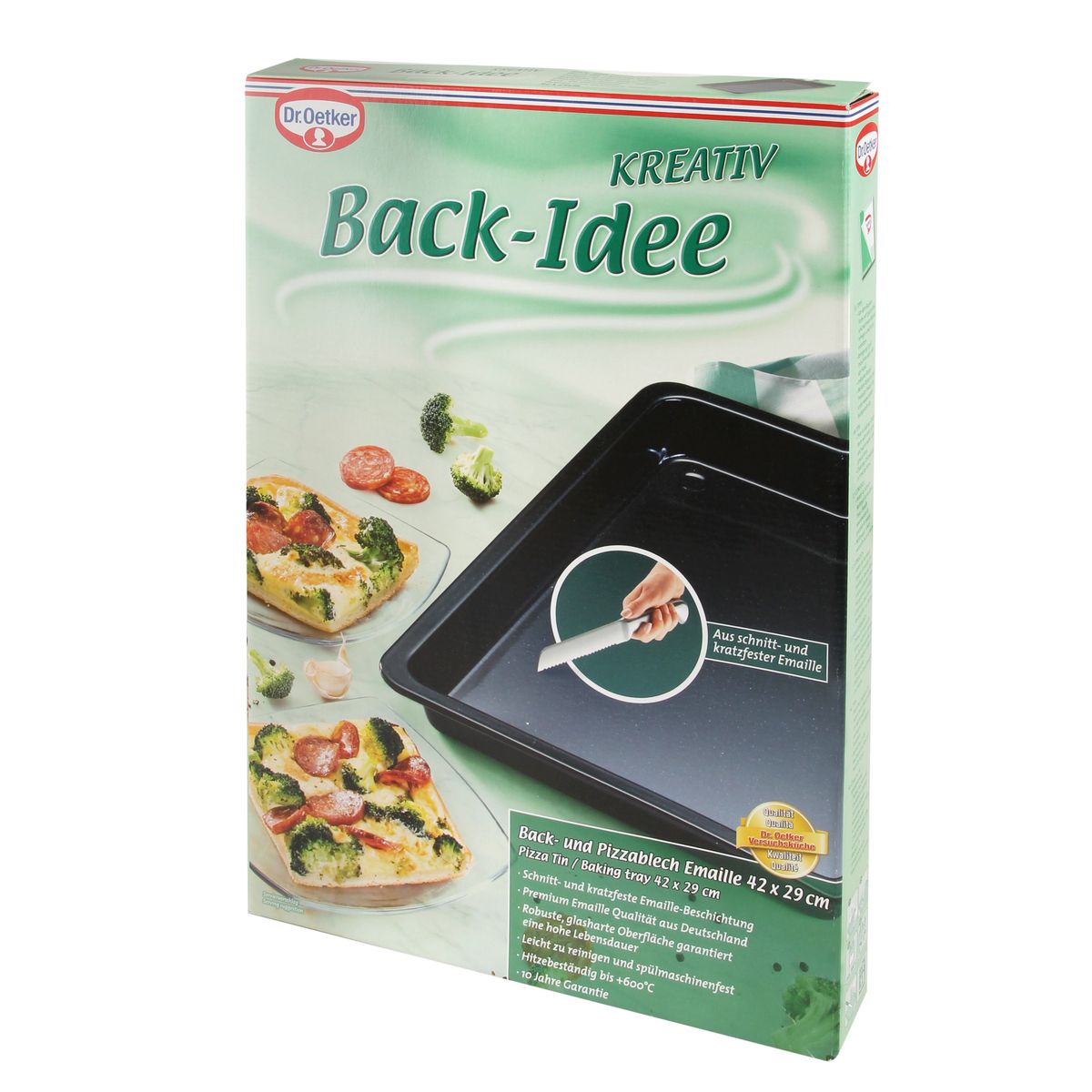 Plat cuisson pizza au four Dr Oetker Back-Idee Kreativ Dr. Oetker - Mathon - 7