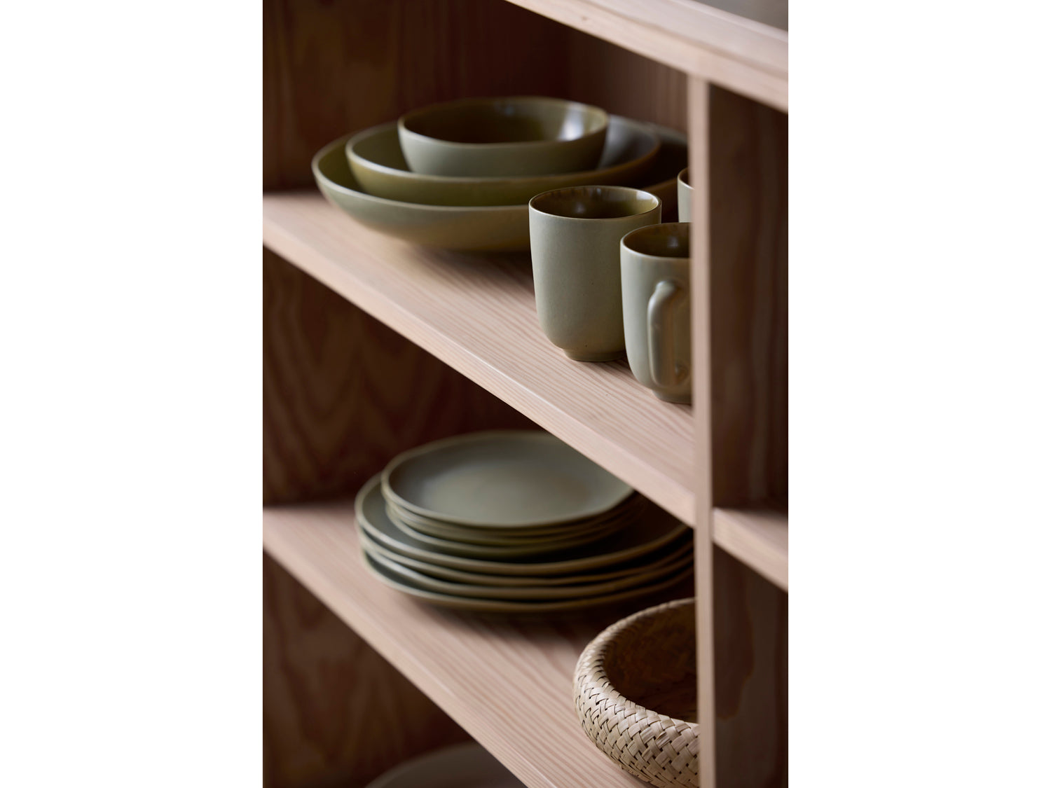 Mug UMAMI en grès Vert pur Villa Collection - Mathon - 3