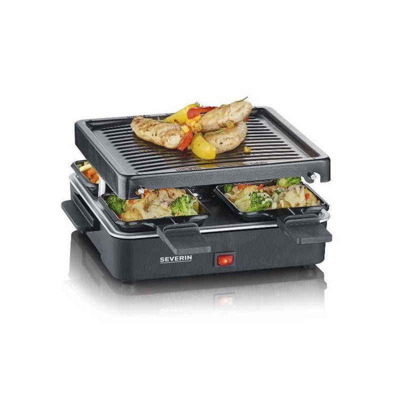 Raclette Gril 21x21 4 Parts 600w    - 2370 Severin - Mathon - 1