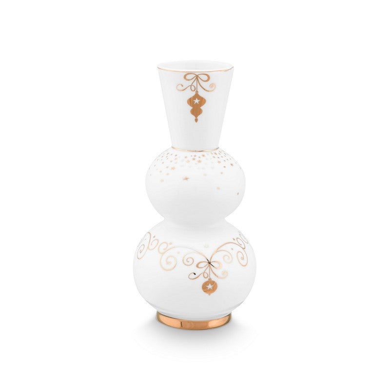Vase rond Royal Winter White - 15cm Pip Studio - Mathon - 1