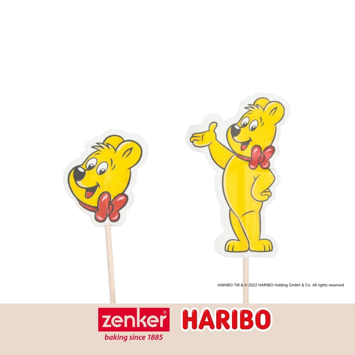 Lot de 48 piques décorés Zenker Haribo Zenker - Mathon - 9