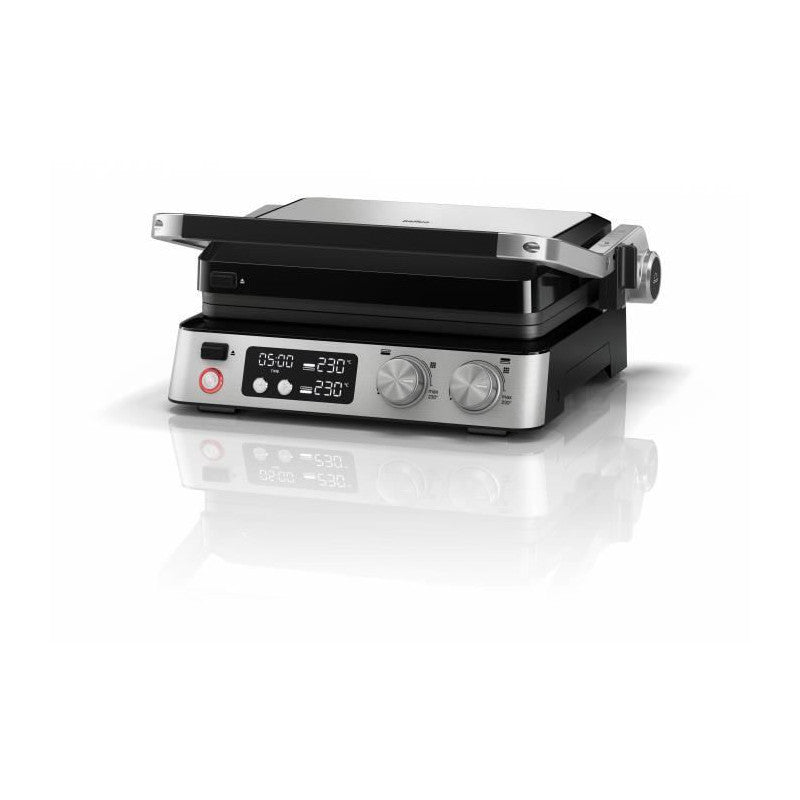 Grill Multifonctions -   - Multi Grill 7 - 2000 W - 3 Positions De Chauffe - Noir/acier Braun - Mathon - 4