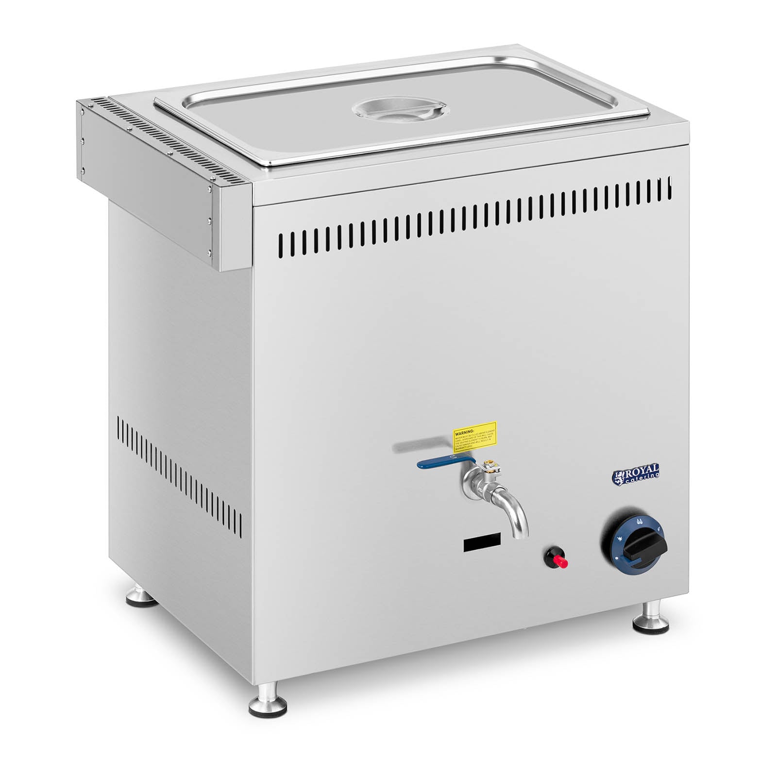 Bain-marie à gaz 3300 watts - GN 1/1 - 0,03 bar - G31 14_0004208 - Mathon - 1