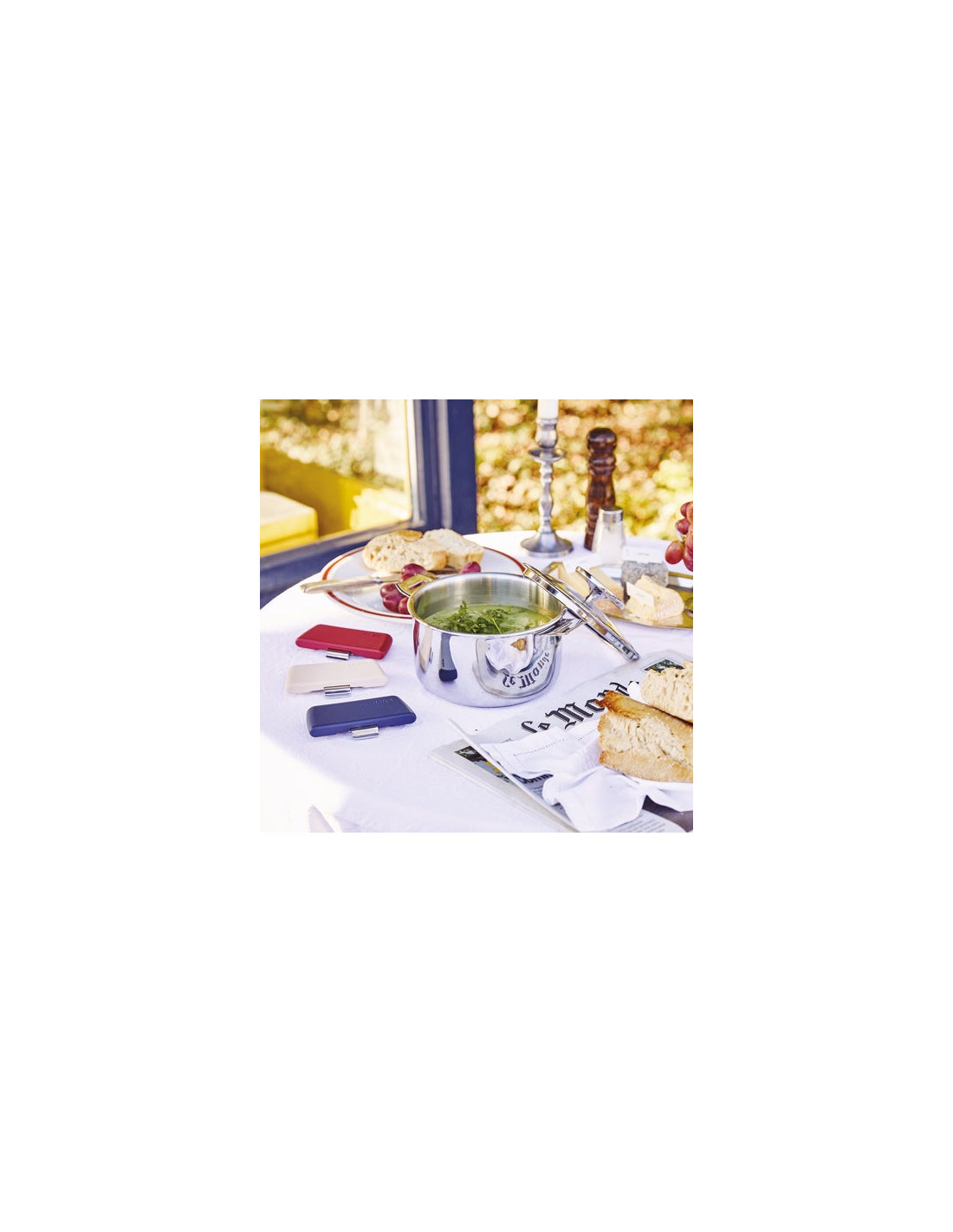 Evolution Lot De 2 Anses Amovibles Bleu Beka - Mathon - 3