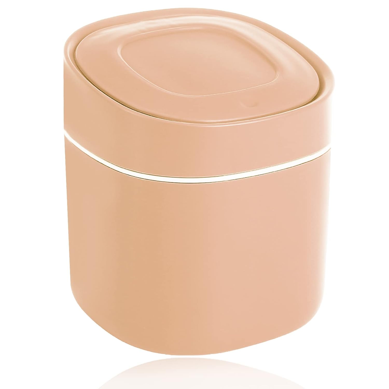 Poubelle de table de 0,5L avec couvercle rose Vendos85 - Mathon