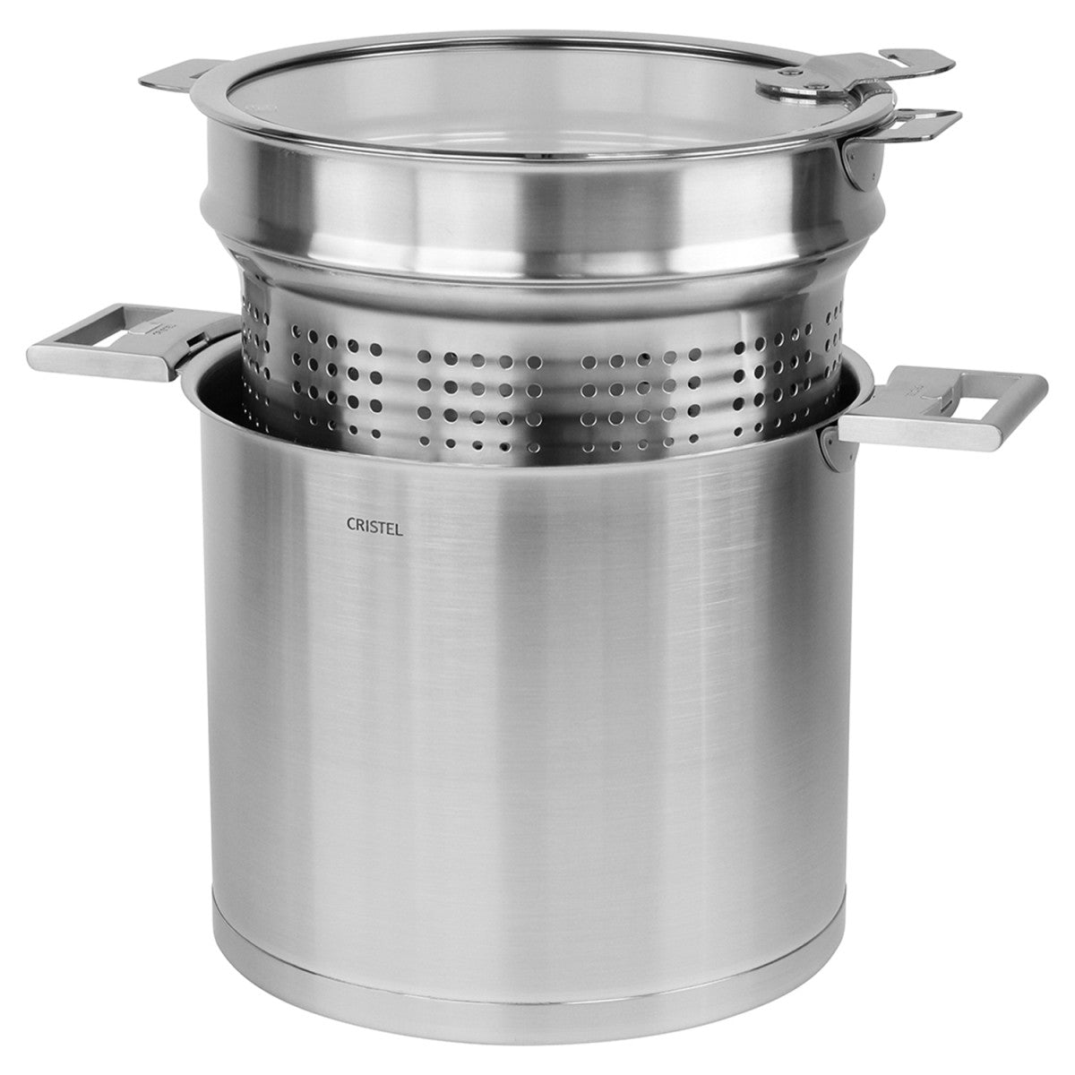 Marmite inox Strate amovible 22cm Cristel - Mathon - 3