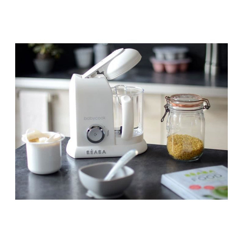 Beaba, Babycook Solo, Robot Bebe 4 En 1, Cuiseur, Mixeur - Blanc Beaba - Mathon - 5