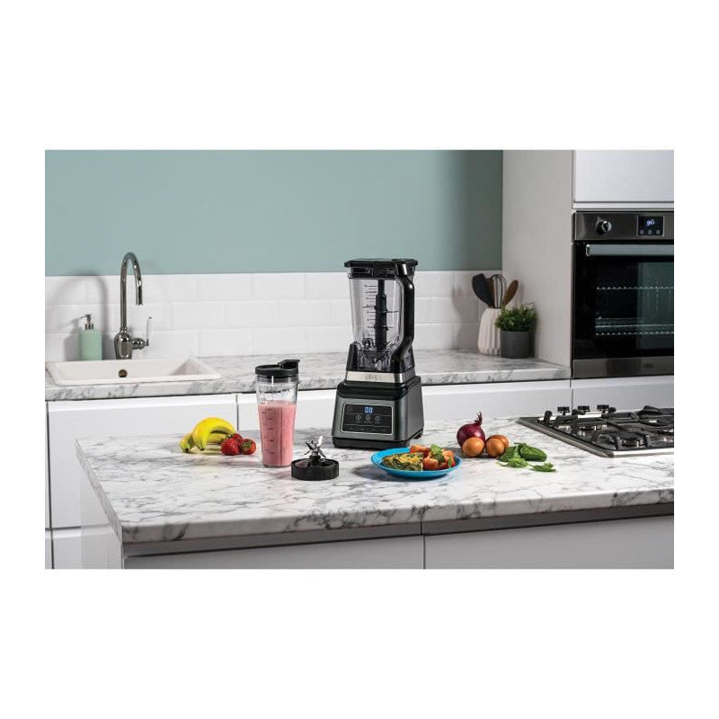 Ninja Bn750eu - Blender 2 En 1  - Bol De 2,1 L - Gobelet De 700ml - 1200 W - Noir Ninja - Mathon - 4