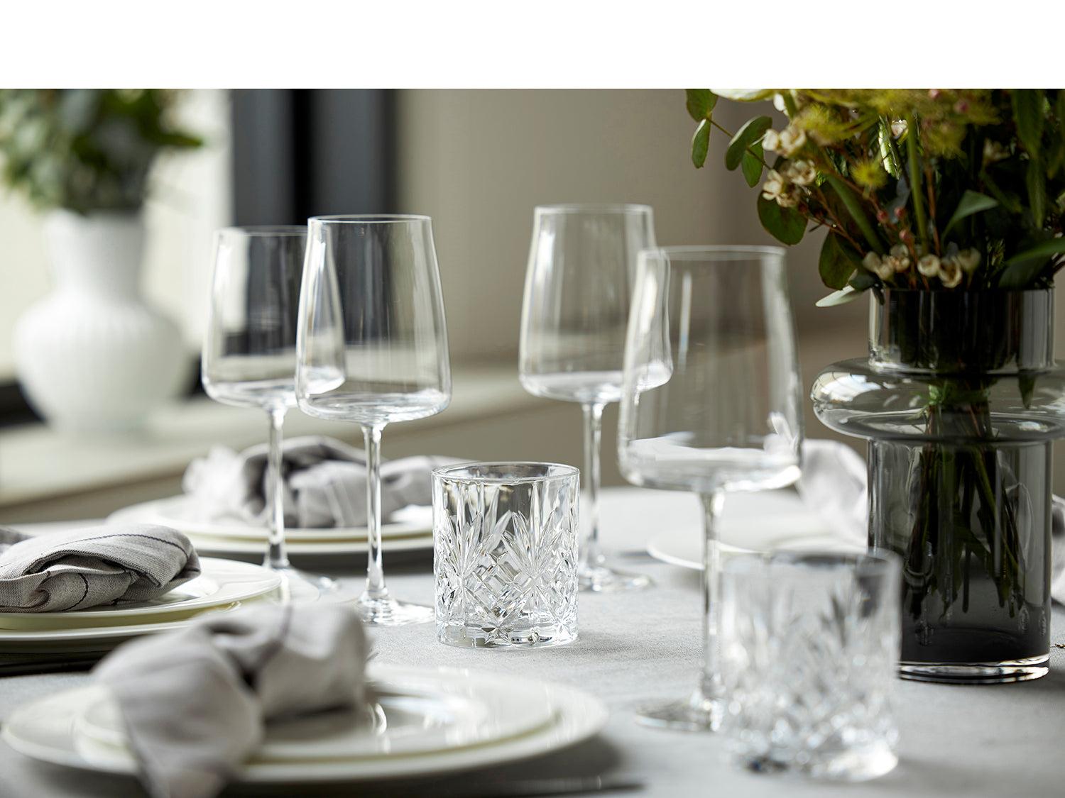 Set de 6 verres à eaux MELODIA Transparent Lyngby Glas - Mathon - 9