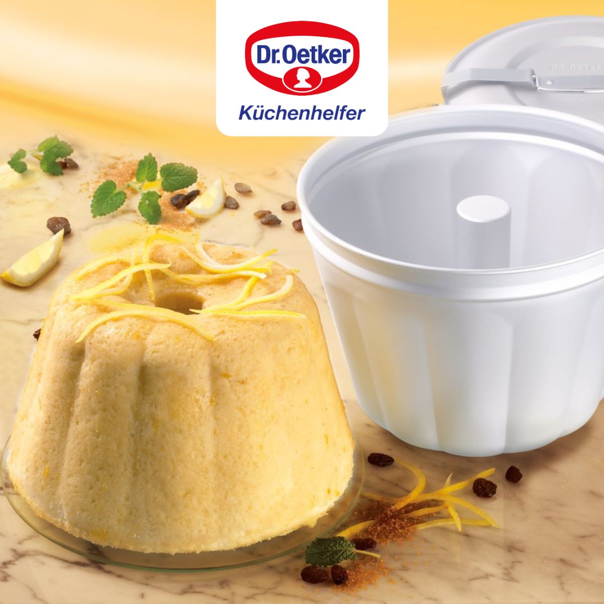 Ensemble de 2 Moules à bain marie 21 x 14 x 15 cm Dr. Oetker Classics Dr. Oetker - Mathon - 6