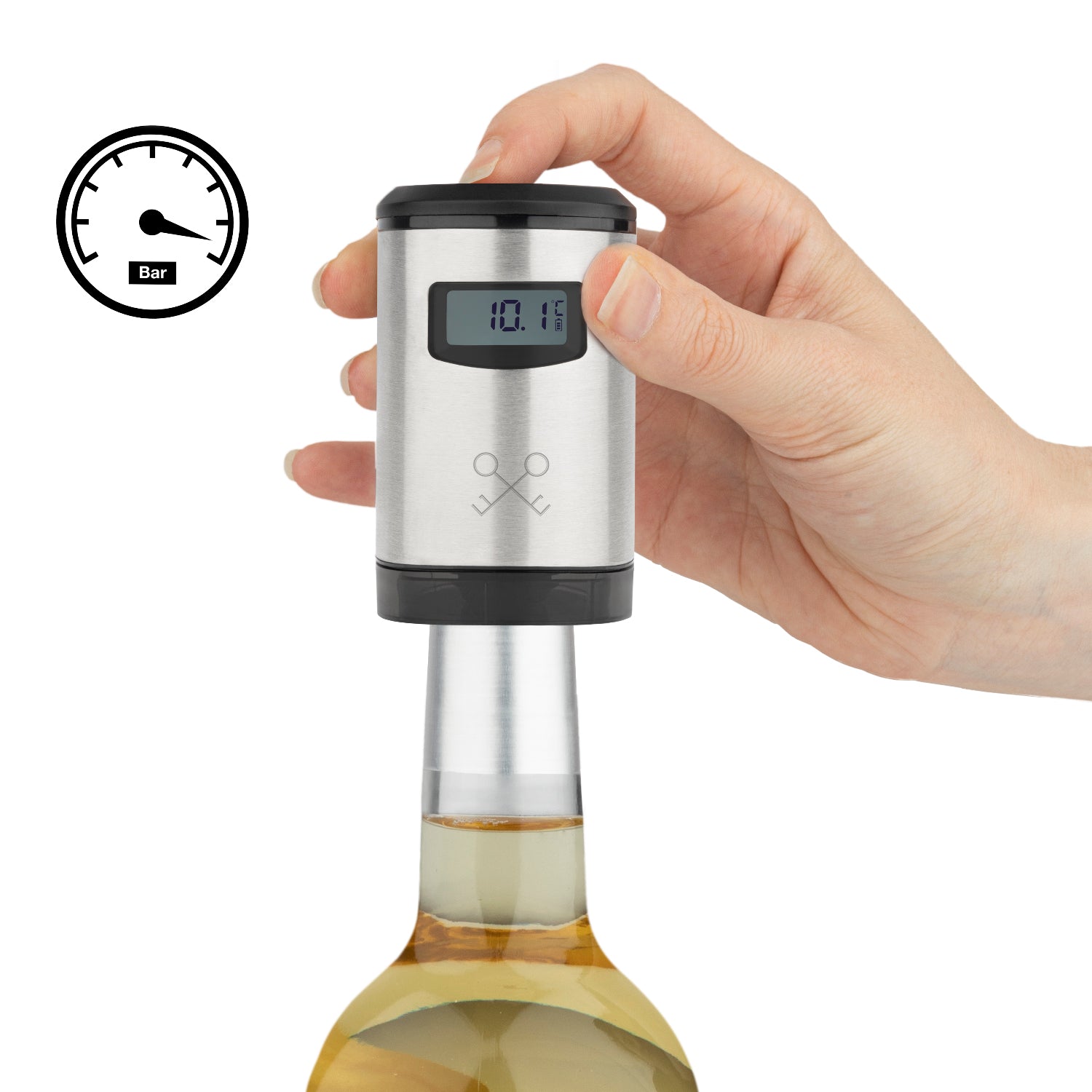 Pompe sous vide électrique pour vin - WOM820 Les Petits Champs - Mathon - 4