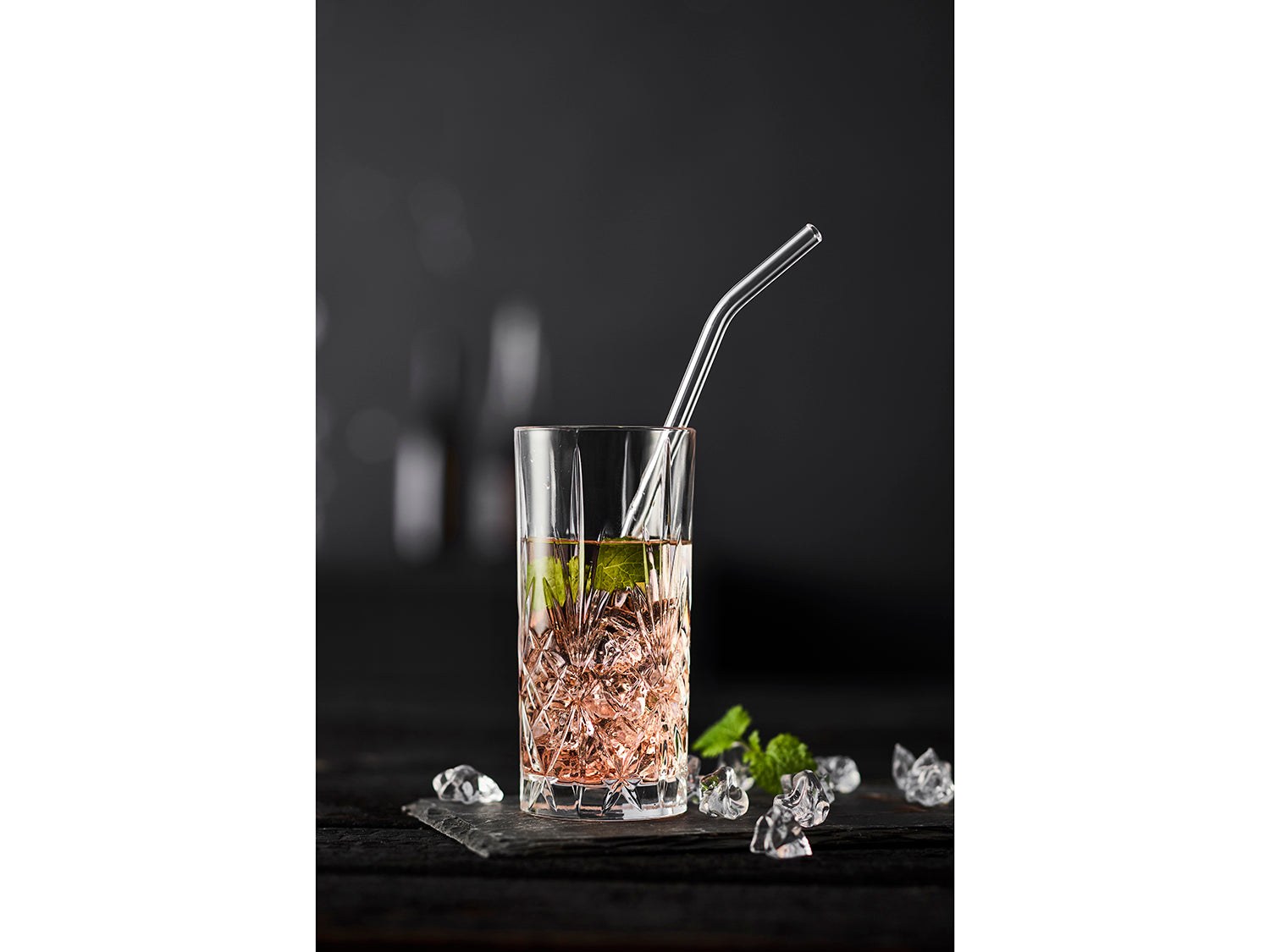 Set de 6 verres hauts MELODIA Transparent Lyngby Glas - Mathon - 7