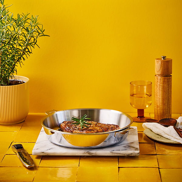 Poêle tout inox Triply Evolution sans manche 20 cm Beka - Mathon - 2