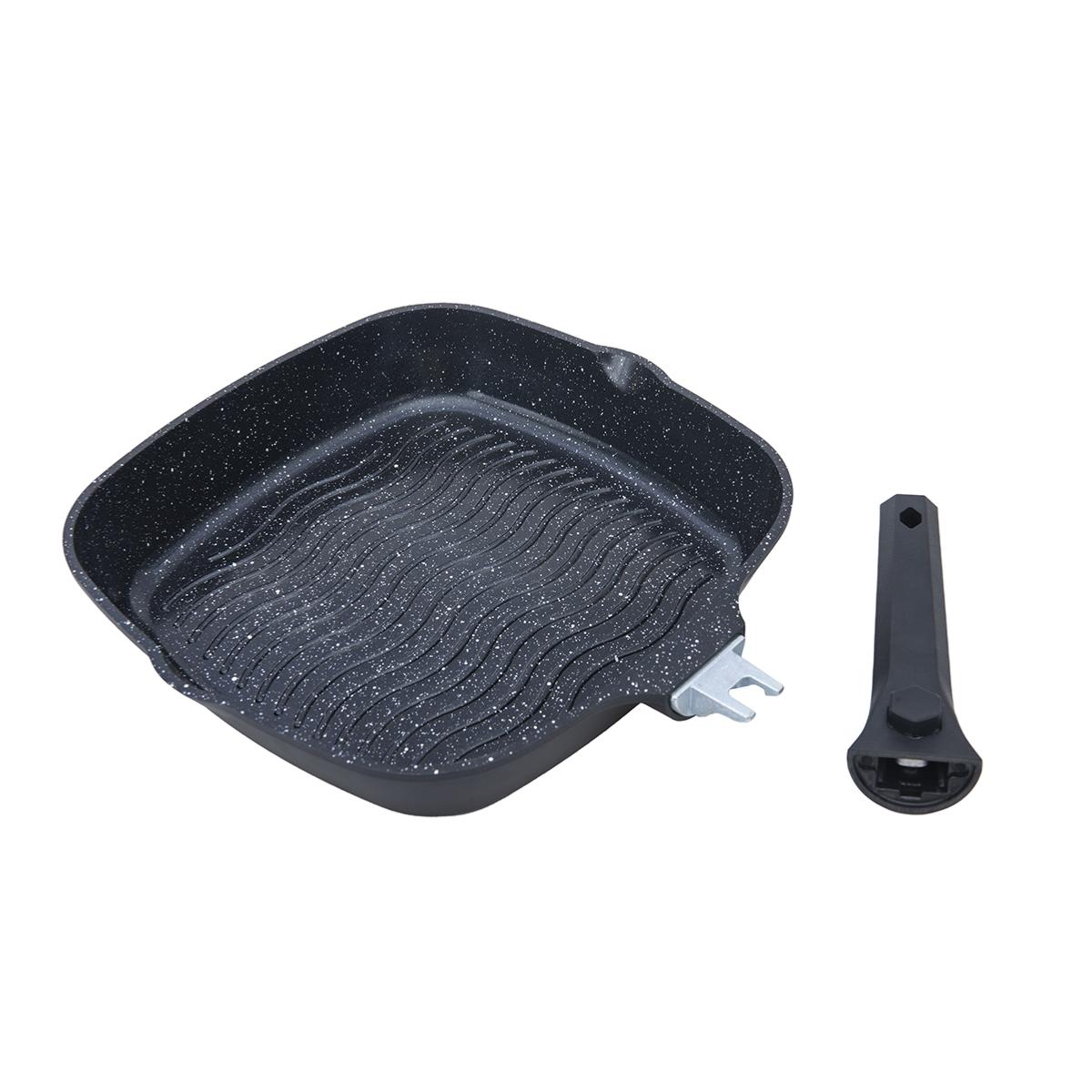 Grill noir amovible 28cm - "Alizée" Laguiole Cuisson - Mathon - 2