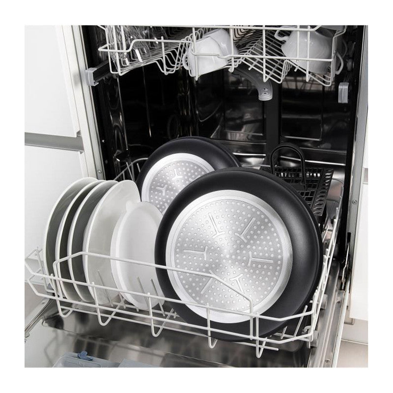 Batterie De Cuisine 10 Pieces   - Aluminium - Tous Feux Sauf Induction - Noir Arthur Martin - Mathon - 3