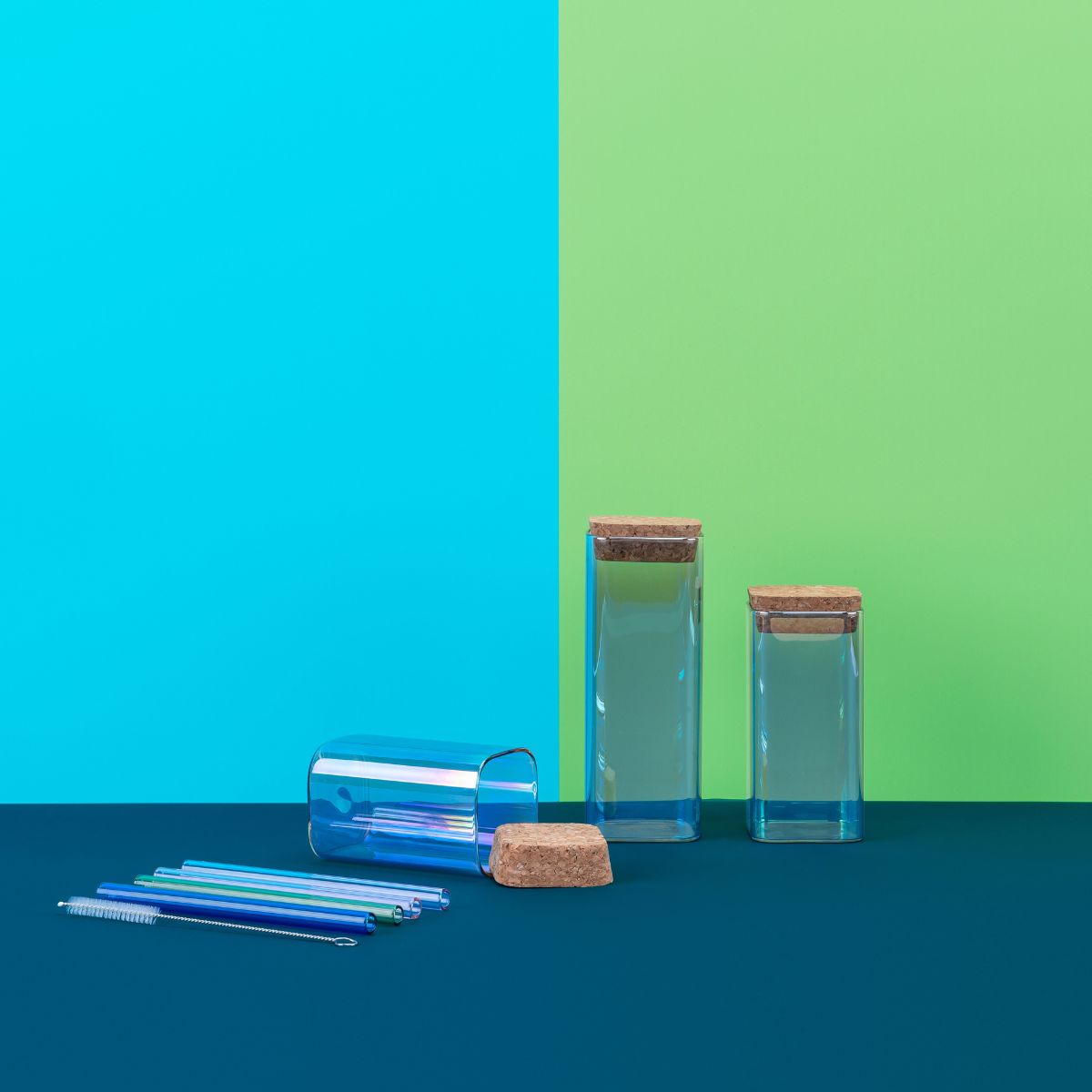 Boîte de conservation avec couvercle 280 ml Tasty Green Tasty - Mathon - 9