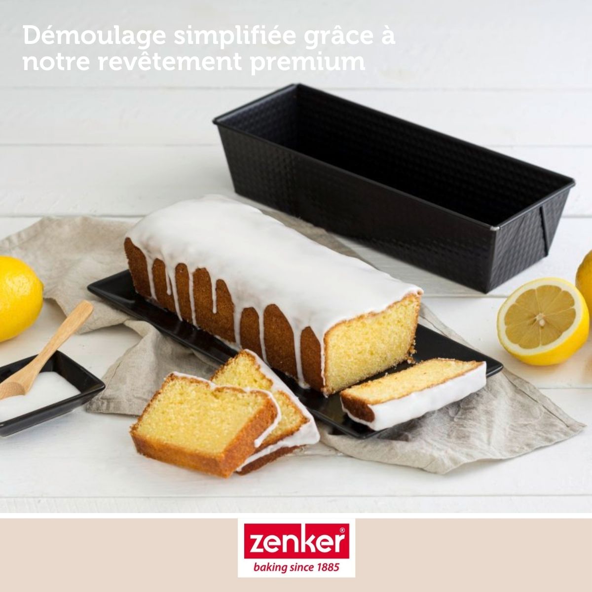 Moule à cake 30,5 cm Zenker Black Metallic Zenker - Mathon - 6