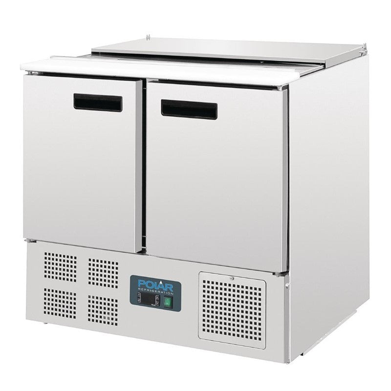 Saladette Réfrigérée Compacte  -240 L 2 Portes - Polar - Mathon - 2
