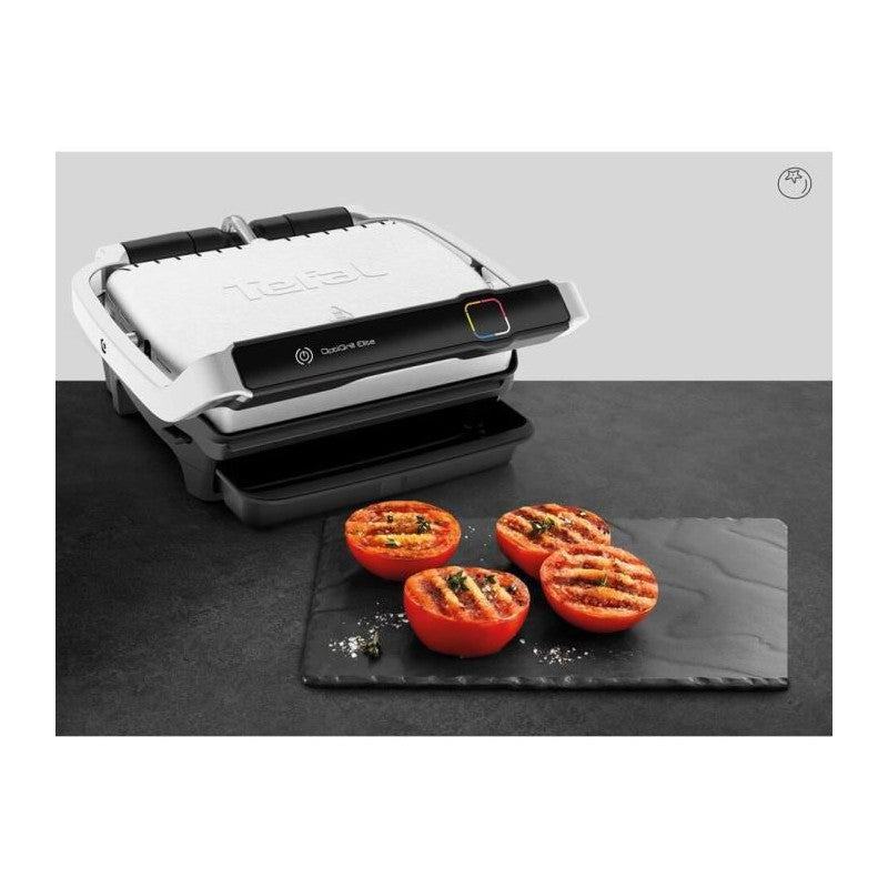 Optigrill Elite Gril Electrique 12 Programmes Automatiques Fonctions Aliments Congeles Inox/noir Gc750d12 Tefal - Mathon - 4