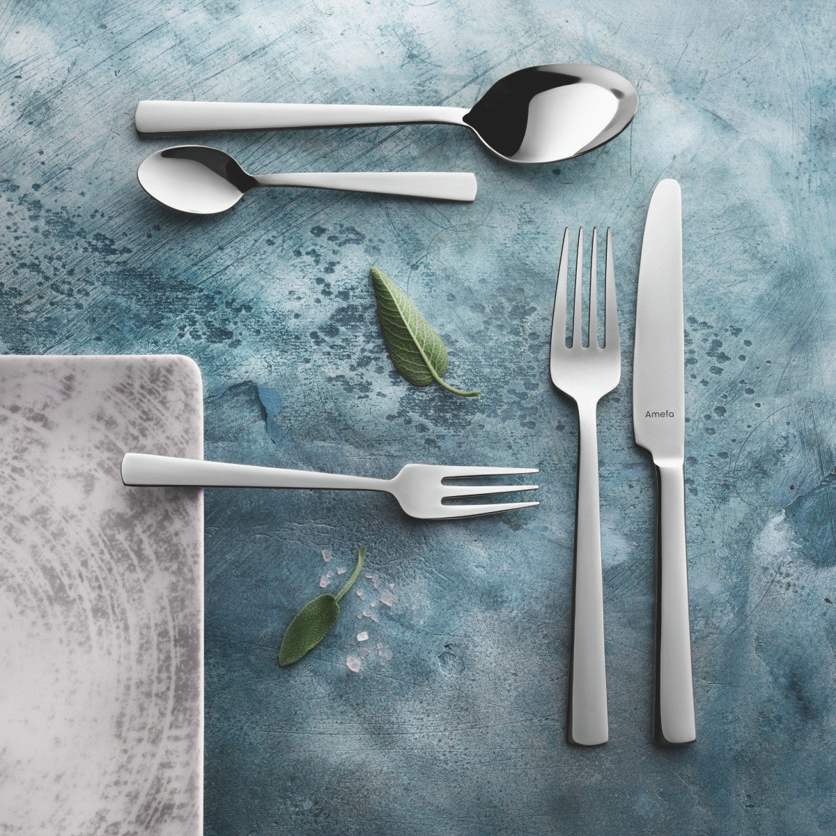 Moderno - 12 cuillères à café Amefa - Mathon - 4