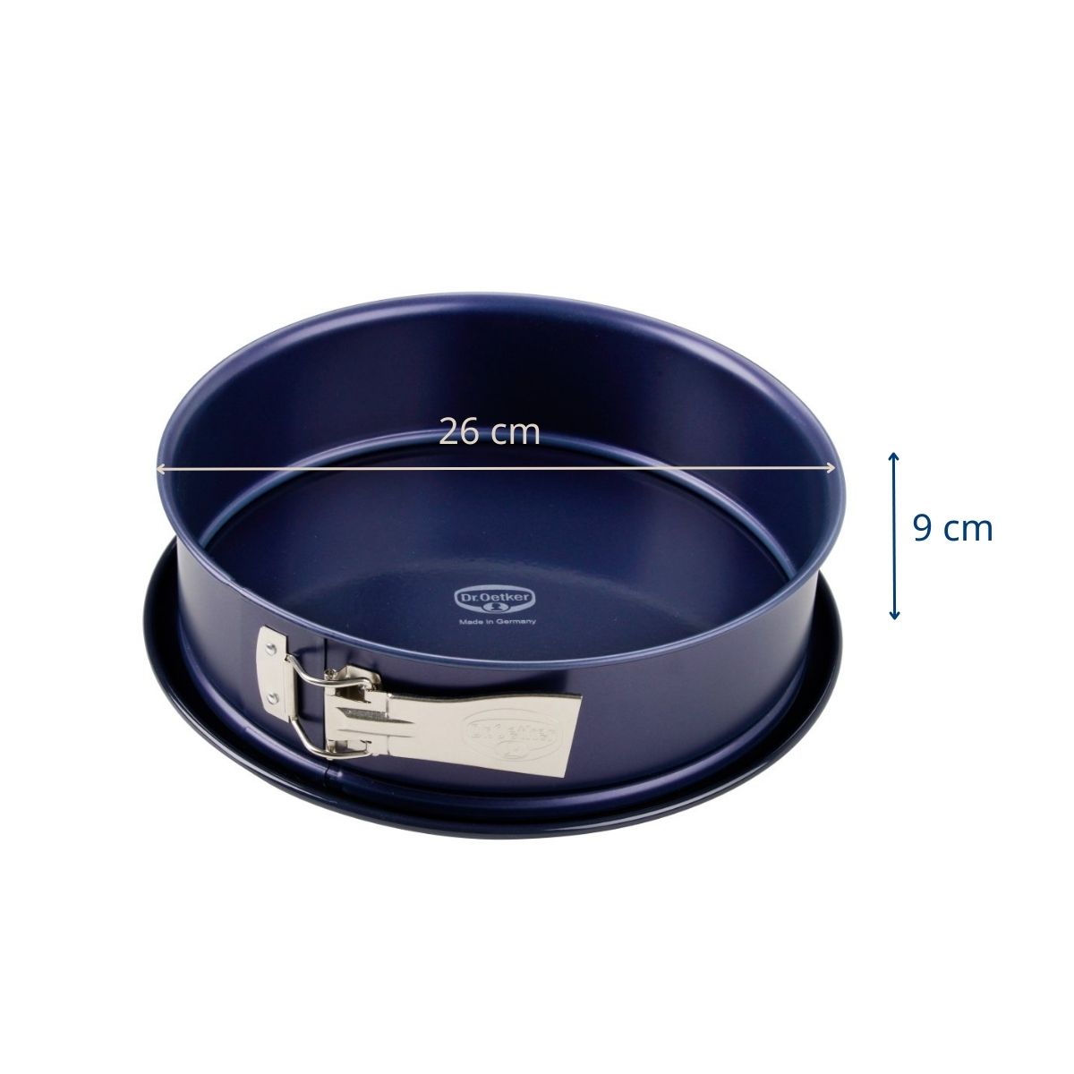 Lot de 2 moules à manqué à charnière avec fond à savarin 26 cm Dr Oetker Back Liebe Dr. Oetker - Mathon - 3