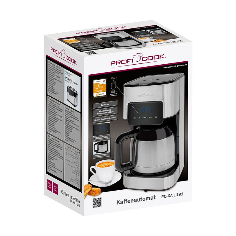 Cafetière thermos 8-10 tasses 800W Proficook PC-KA 1191 Proficook - Mathon - 5