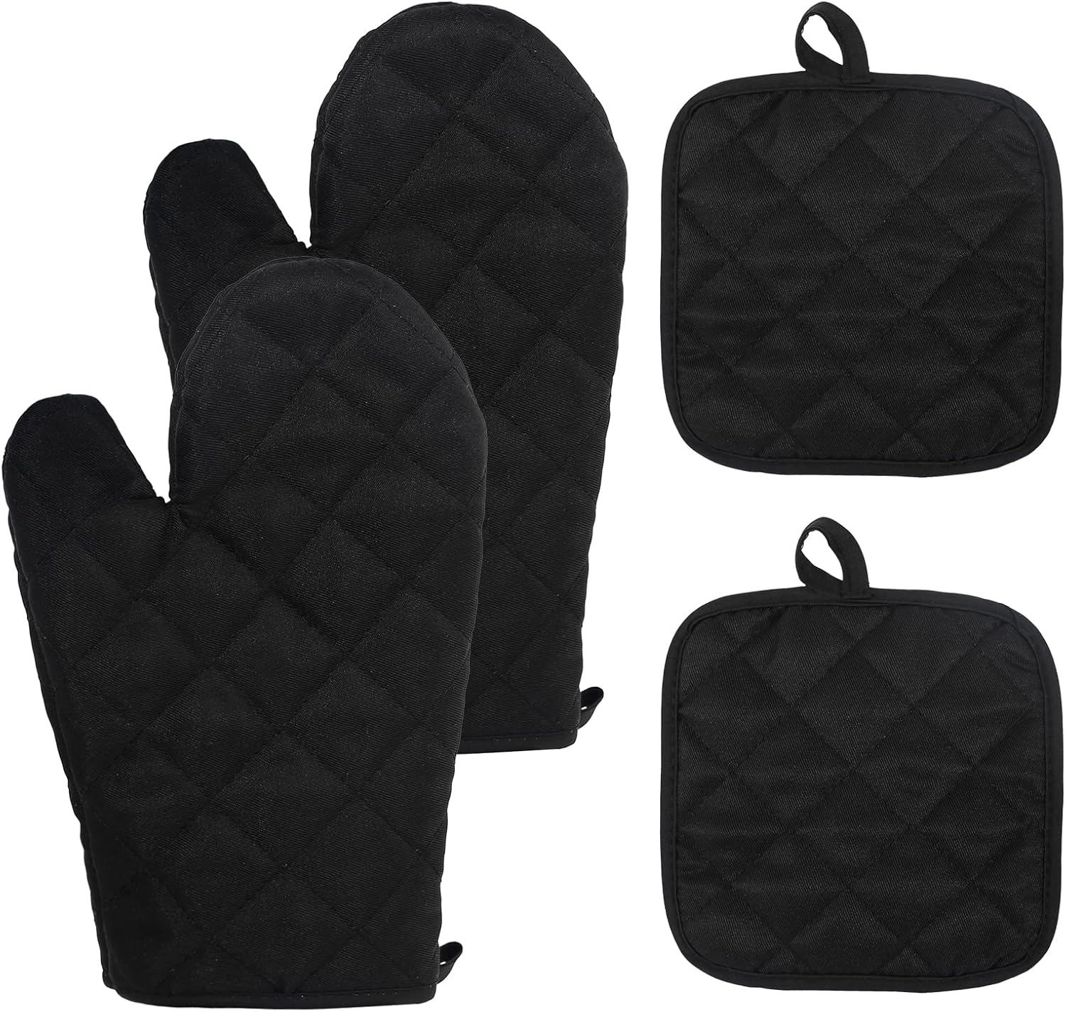 Lot de 4 Gants de Cuisine Résistants à la Chaleur Vendos85 - Mathon