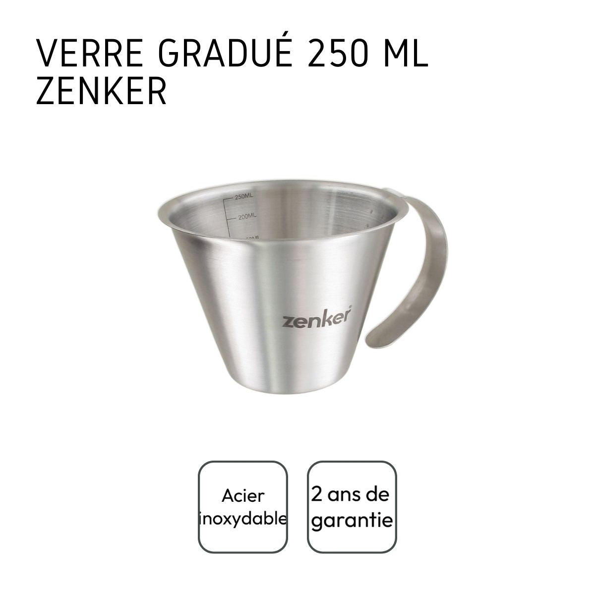 Verre doseur 250 ml Zenker Smart Pastry Zenker - Mathon - 4