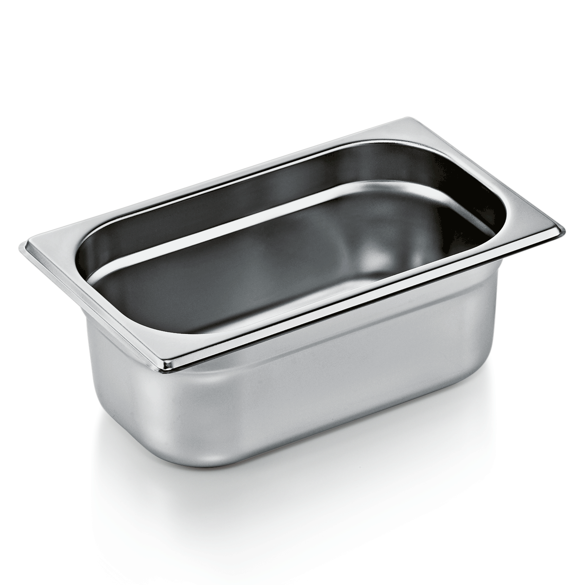 Bac GN 1/4 ECO en Acier au nickel-chrome 2,8 L H 100 mm Lot de 6 - WAS Germany - Mathon