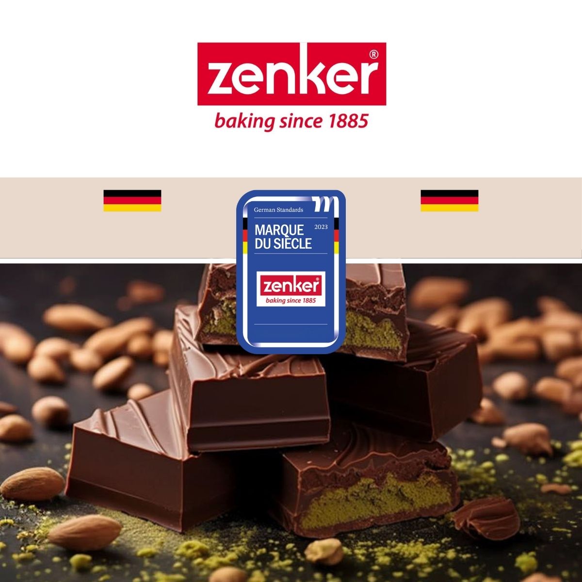 Deux moules à tablettes chocolat de Dubaï en silicone Zenker Special Creative Zenker - Mathon - 7