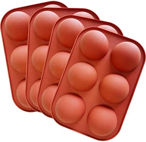 4 Moule Silicone Demi-Sphère Vendos85 - Mathon