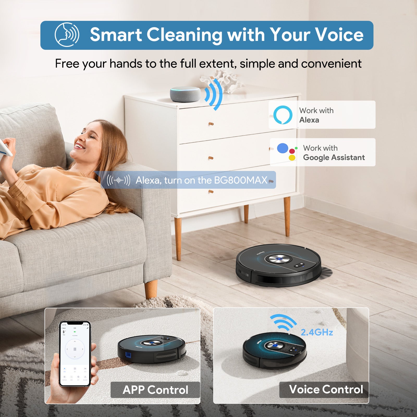 Aspirateur robot  BG800 MAX Bagotte - Mathon - 7