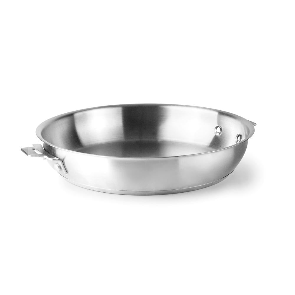 Poêle inox amovible combi 24 cm Lacor - Mathon