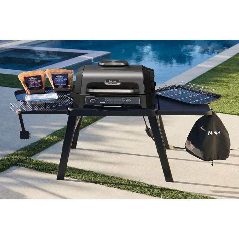 Support de rôtissage Ninja Woodfire XL XSKOGXLRBRKEU Argent Ninja - Mathon - 4