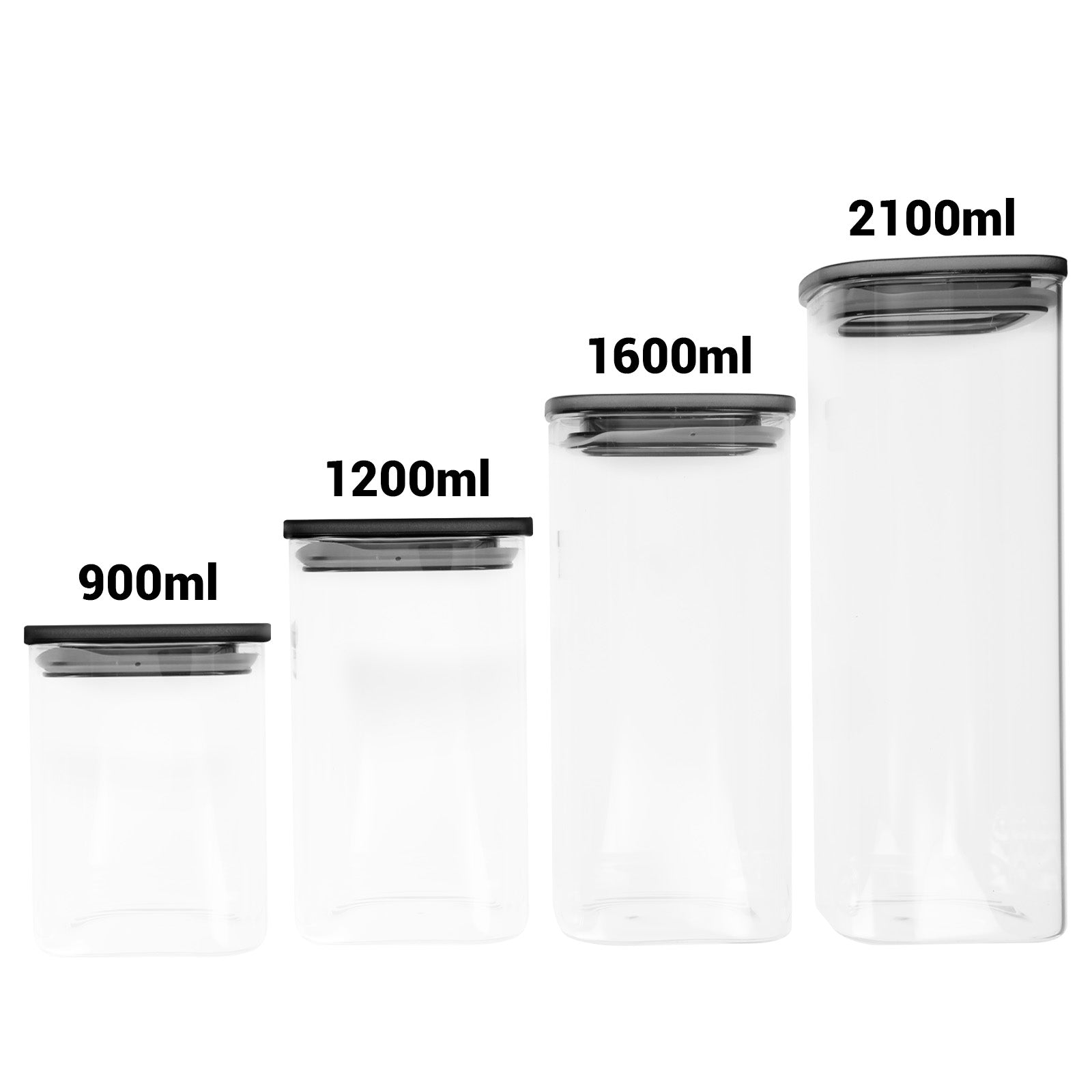 Lot 4 Bocaux de Rangement Cheffinger - Mathon - 4