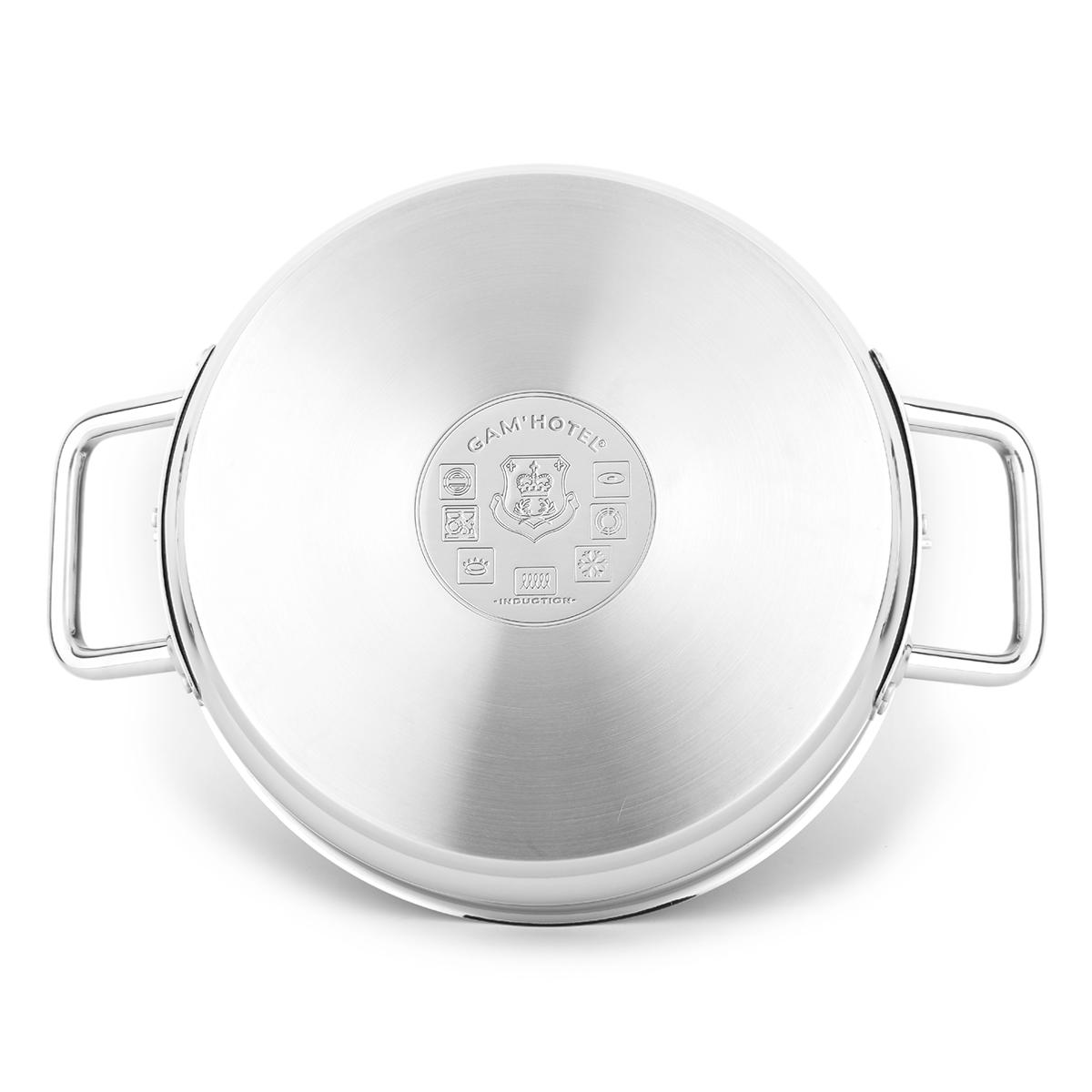 Sautoir inox - 42cm induction Gam Hotel - Mathon - 3