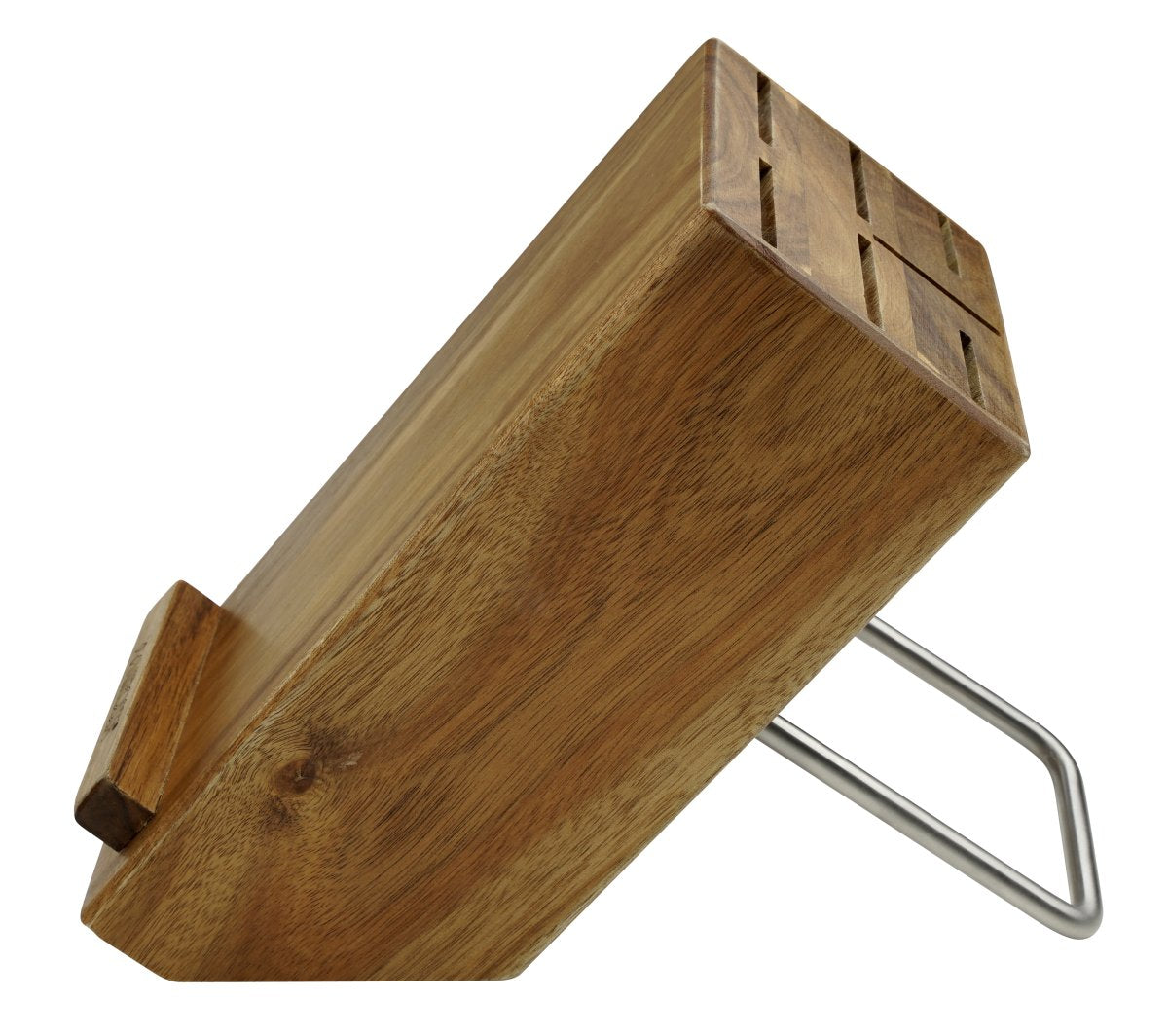 Bloc pour 7 couteaux avec support pour tablettes Nirosta - Mathon - 1