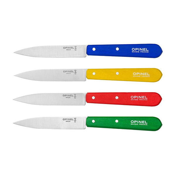 Coffret de 4 couteaux d’office N°112, 4 couleurs Classiques Opinel - Mathon - 1