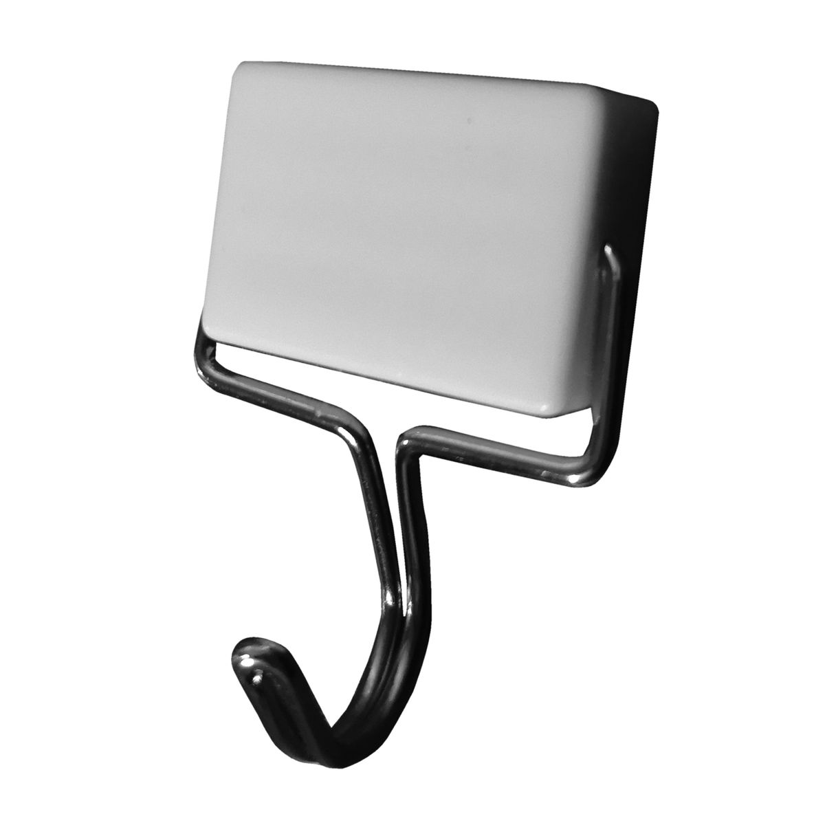 Lot de 2 crochets muraux magnétiques  Tecno Fackelmann - Mathon - 1